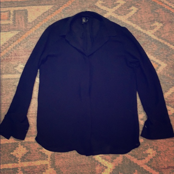 MNG black dress shirt - Picture 1 of 4